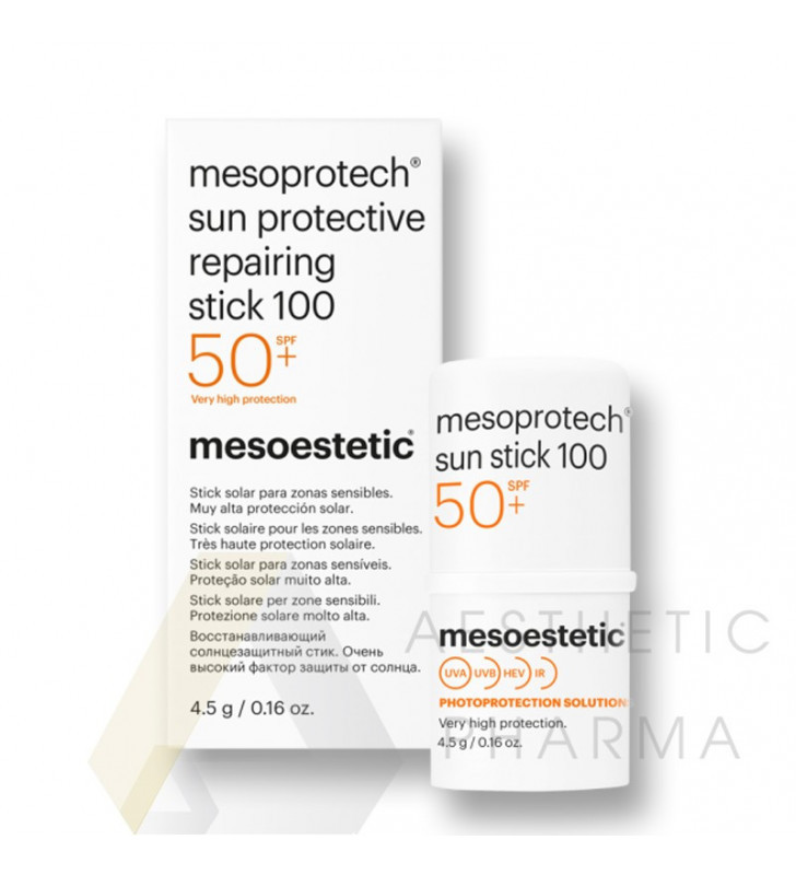 Mesoestetic mesoprotech sun protective repairing stick 100 - 4,5g