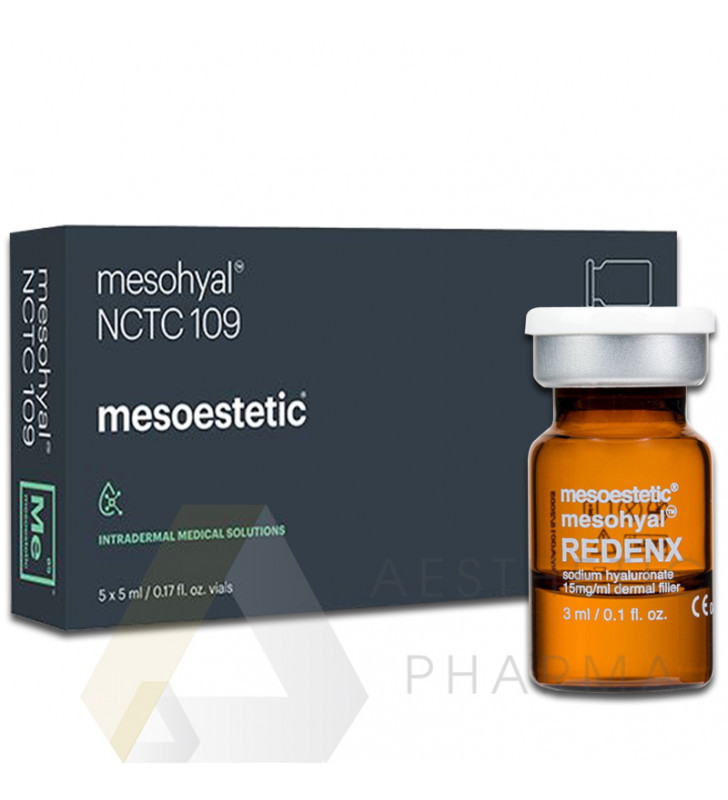 Set of 5 x Mesoestetic NCTC 109 + 1 x Mesohyal RedenX