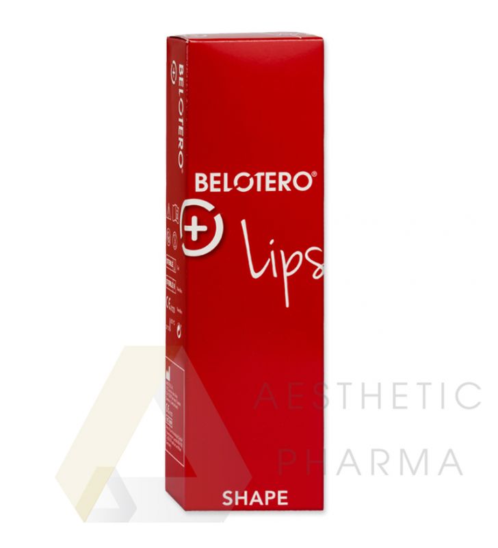 Belotero Lips Shape 0.6ml avec lidocaïne - Acide hyaluronique pour le volume et contour des lèvres
