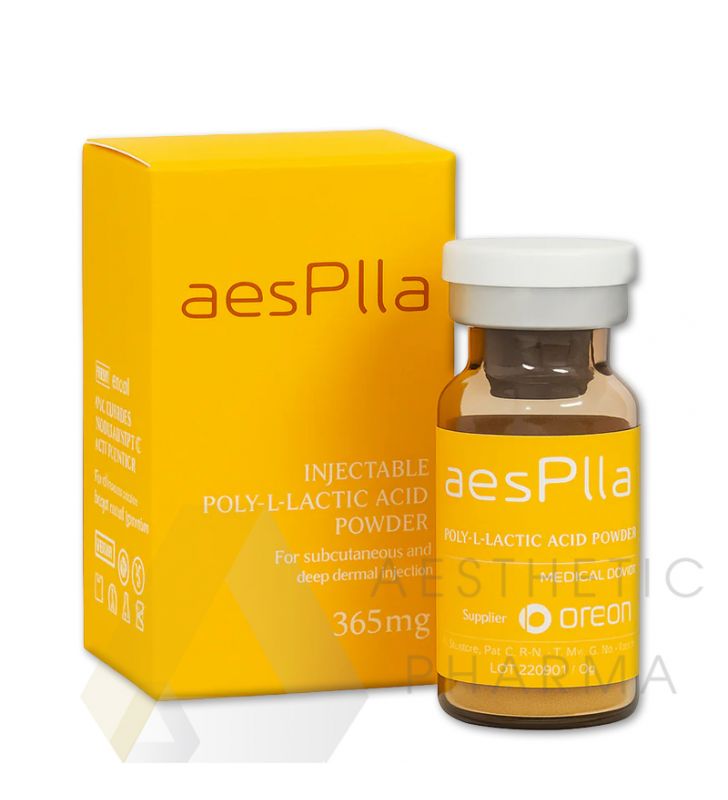 aesPlla 365mg PLLA kolageno stimuliatorius ir pieno rūgštis veido tūrio atkūrimui